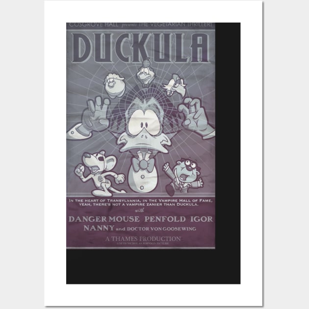 Count Duckula: The Movie Wall Art by SethNicholasJohnson